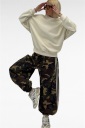 pantalone in cotone military